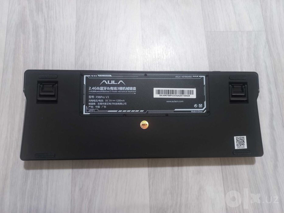 AULA F98PRO V3- беспроводная механическая  клавиатура ENG -оригинал