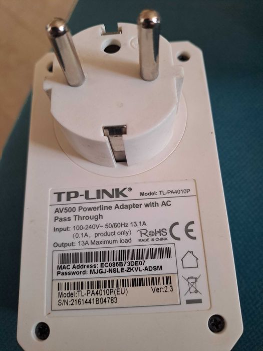 TP-LINK POWERLINE ADAPTOR AV500