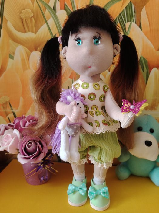 Текстильные куклы.