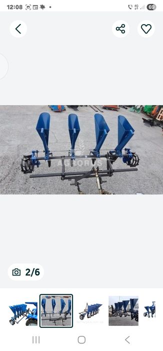 Semanatoare 6 randuri ceapa, usturoi, lalele, crini, si alti bulbi