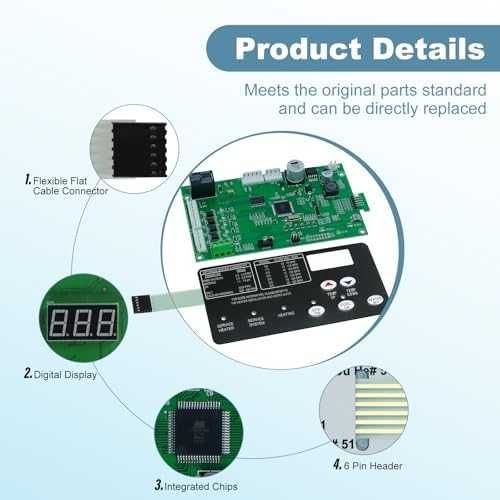 Комплект платка мембрана за Pentair Mastertemp Max-E-Therm нагревател