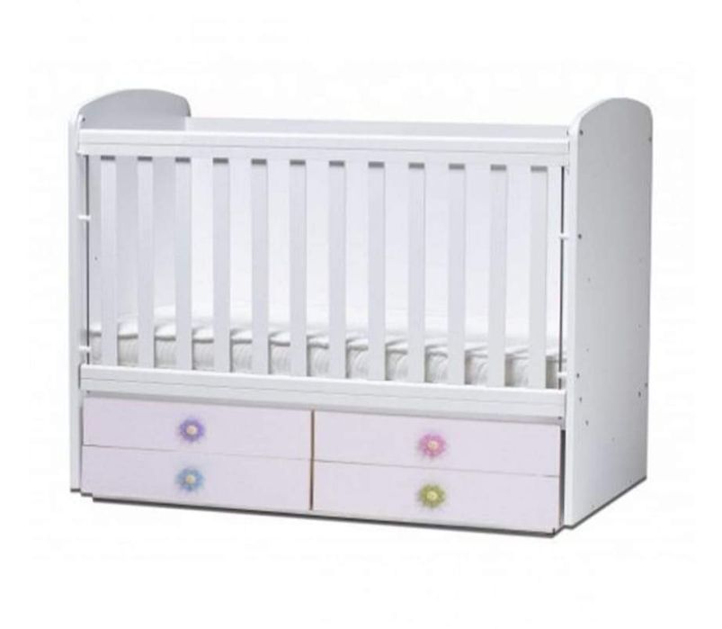 Кошара с двулицев мемори матрак с калъф за лесно изпиране + непромокае