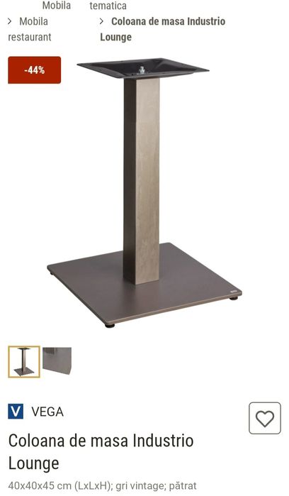 Picioare măsuță/ picioare metalice/ baza metalica