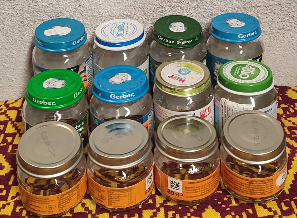 Бурканчета от бебешки пюрета