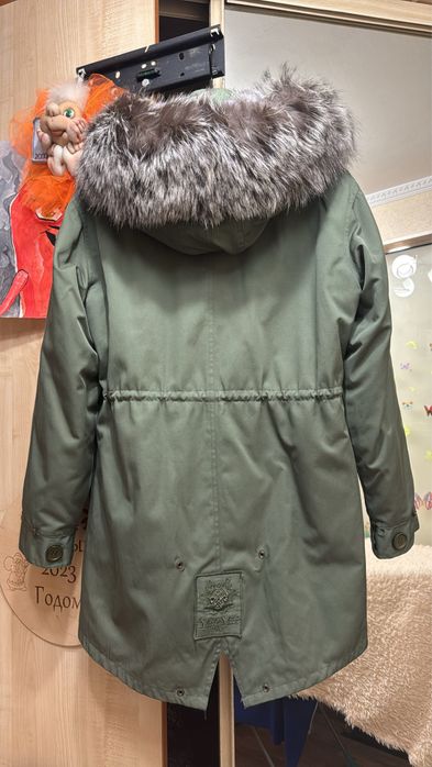 Парка полностью натуральная