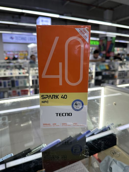 Spark tehno 40 новый 256гб