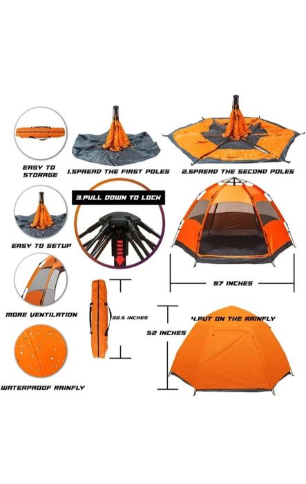 Икки к,аватли чодир 
(палатка автоматический механизм) W.P.E 1663