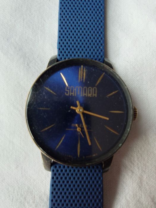 Победа Самара, руски механичен часовник, с ръчно навиване.