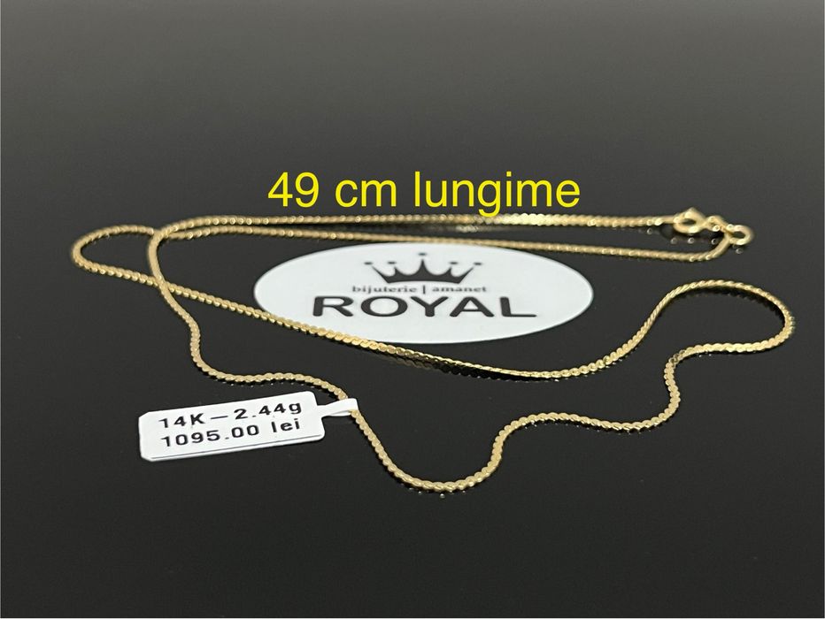 Bijuteria Royal CB : Lant aur 14K 2,44 grame