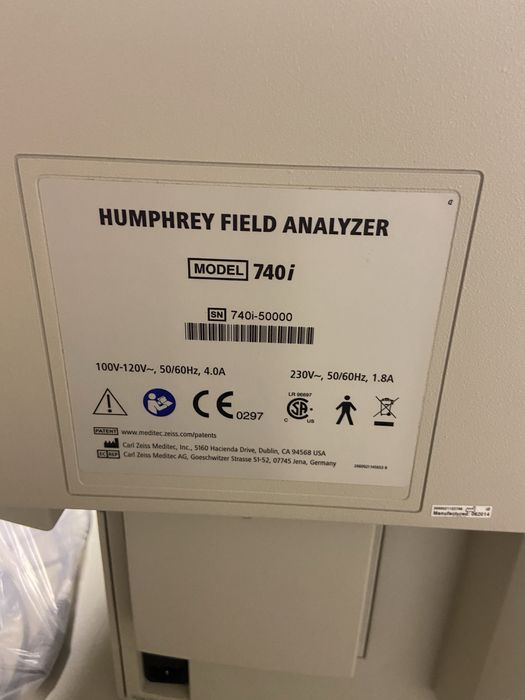 Perimetru Zeiss Humpherey 740i