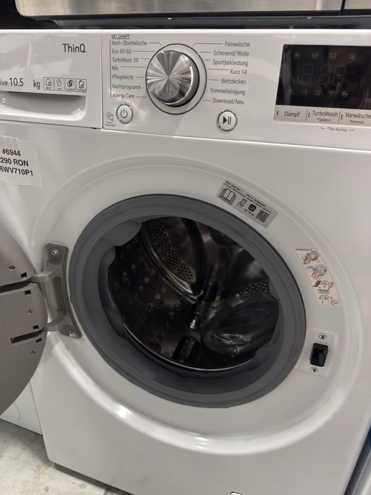 Mașină de spălat rufe 10,5kg LG F6WV710P1
