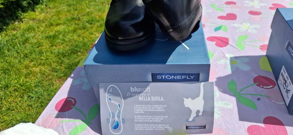 Pantofi stonfley piele