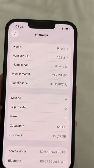 iPhone 13 Midnight Blue 128gb