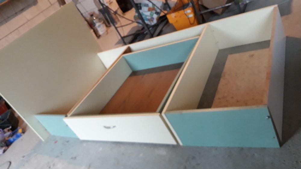 Pat copii 110x190 cu sertar