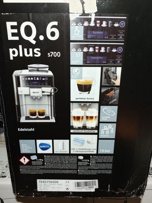 Espressor automat Siemens EQ6 plus s700