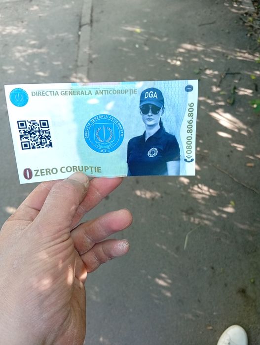 Vând o bagnota 0 lei corupție