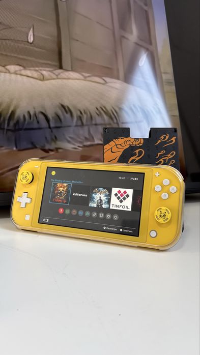 Прошитая  Nintendo Switch Lite в желтом  цвете/Kefir 256Gb