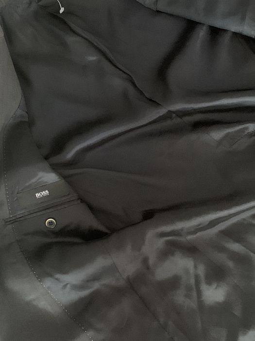 Sacou negru  smart casual Hugo Boss - M