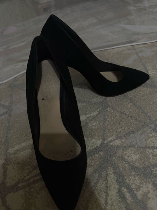 Каблук,туфли черный