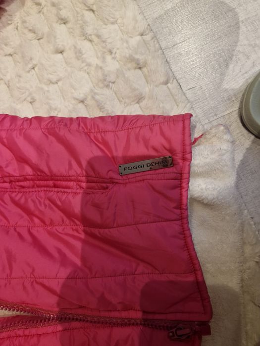 Geaca roz Foggy  superba