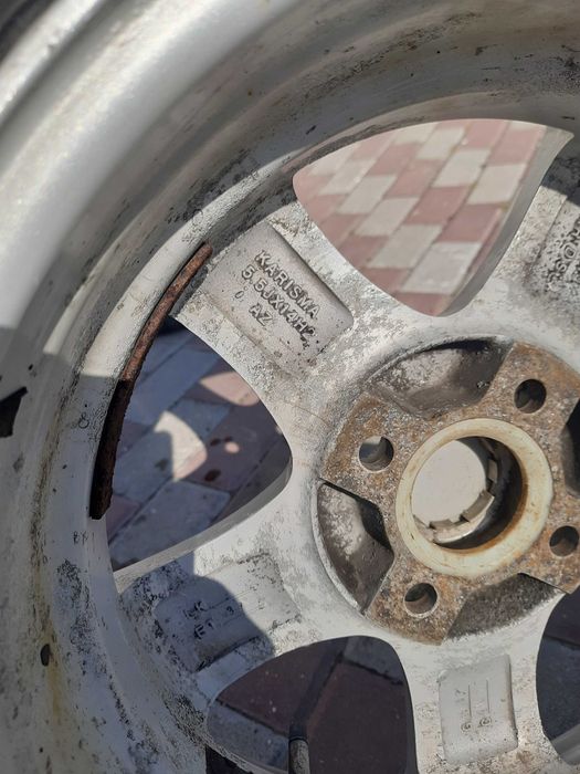 Jante 14' 4×100 +anvelope  sebring 601 iarna165/70