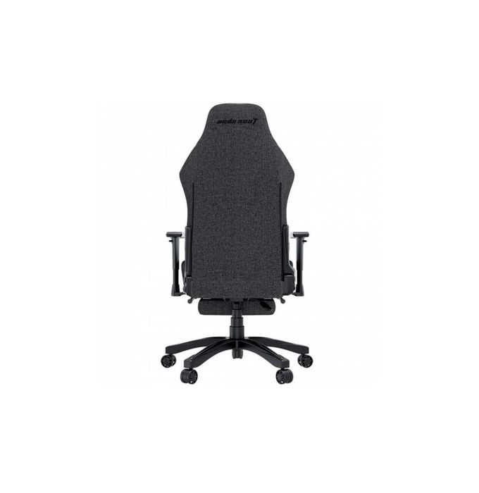 } Кресло AndaSeat Luna Pro льняная ткань серое