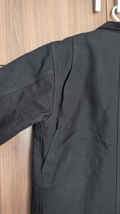 Carhartt Chore Coat цвят черен (C001-BLK)