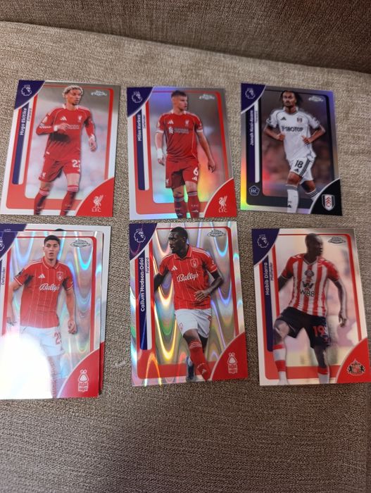 Футболни карти TOPPS Chrome