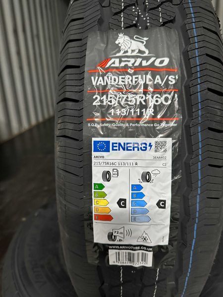 Нови Всесезонни Бусови Гуми Arivo Vanderful A/S 215/75R16C Нов Dot