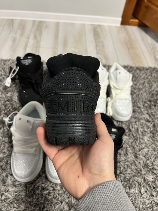 Amiri MA 1 Crystal Black White Negrii Albi