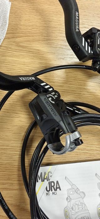 Комплект спирачки Magura MT 5 E Stop (L.850mm/1850mm) 4/2  бутални