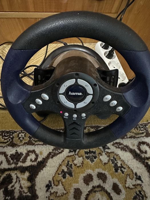 Volan si pedale pentru Playstation 2