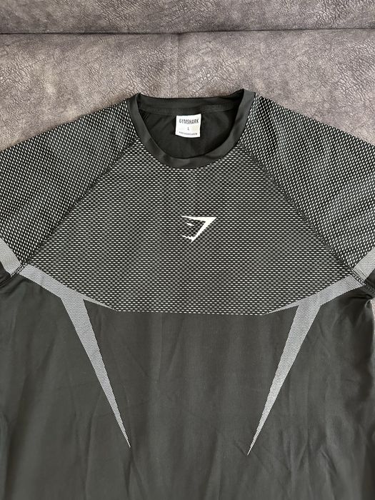Tricou Gymshark Onyx V5 Gri L