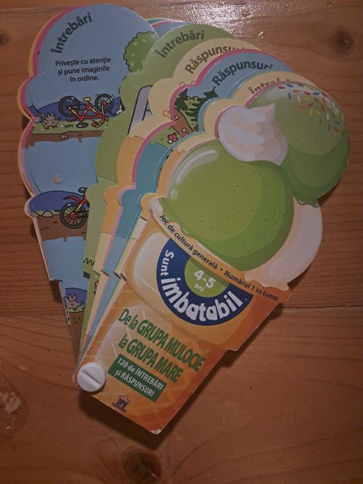 Set de constructie-motricitate fina, joc de atentie, set de intrebari