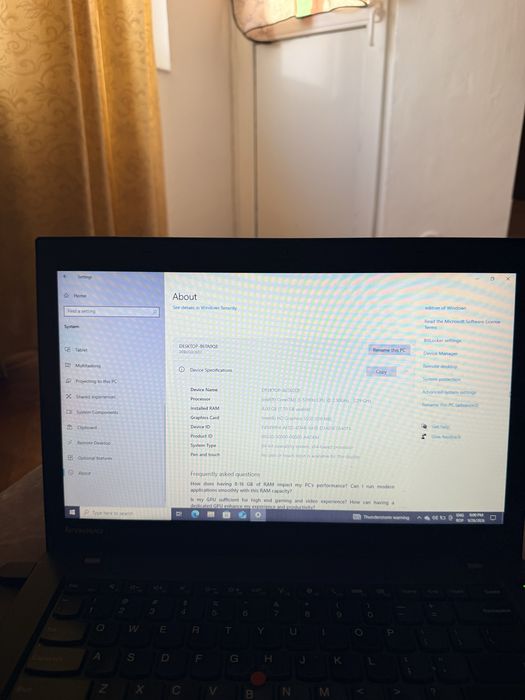 Leptop lenovo t450