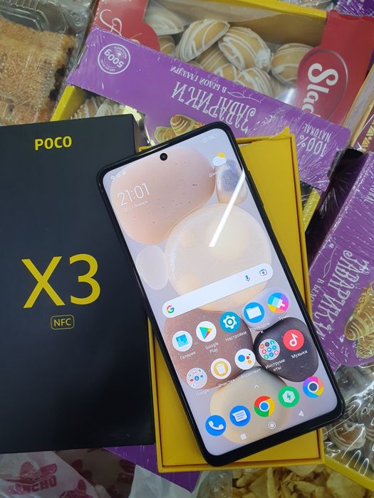 Poco X3 NFS 6/128Gb aybi yoq