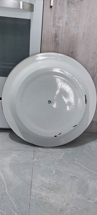 Үлкен ет табақ эмалиров.