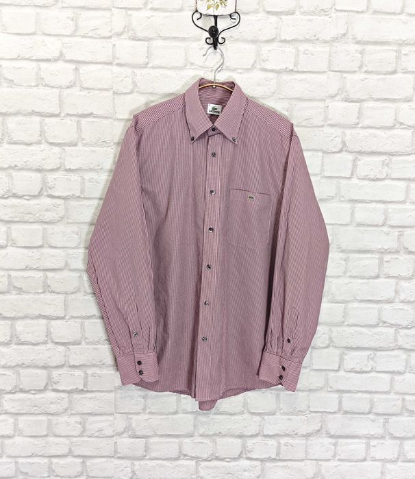 LACOSTE Оригинална мъжка риза размер 41 / L