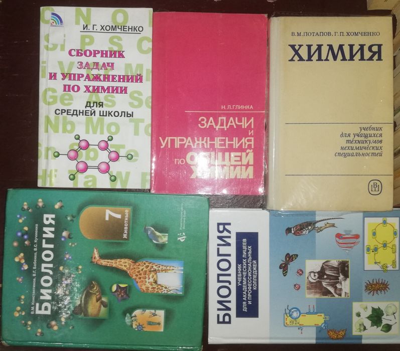 Математика. Информатика. Физика. Химия. Биология. Литература.