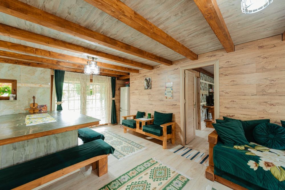 Cabana mica cu jacuzzi