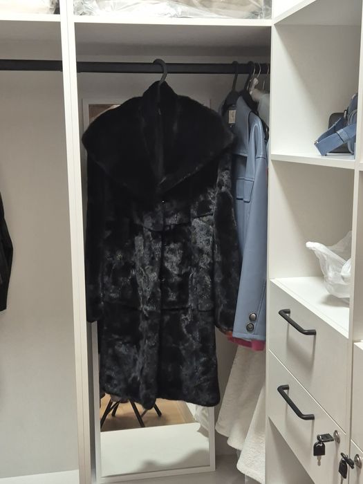 Шуба блэкглама производство Греция