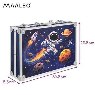 Комплект за рисуване в куфар Maaleo от 145 части