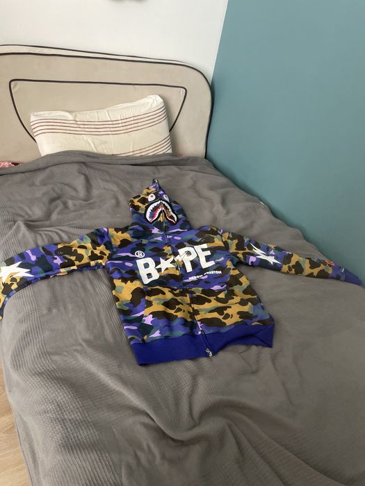 Кофта A bathing ape x Heron preston