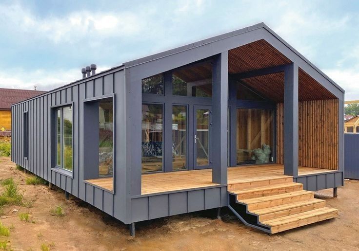 Case din lemn moderne