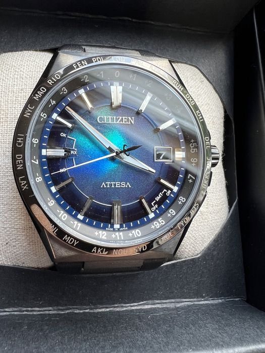 Citizen Attesa Unite Blue.Ситизен Атеса