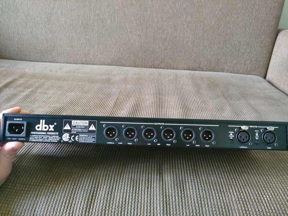 Procesor egalizator crossover dsp sunet Dbx pa Electrovoice dc one