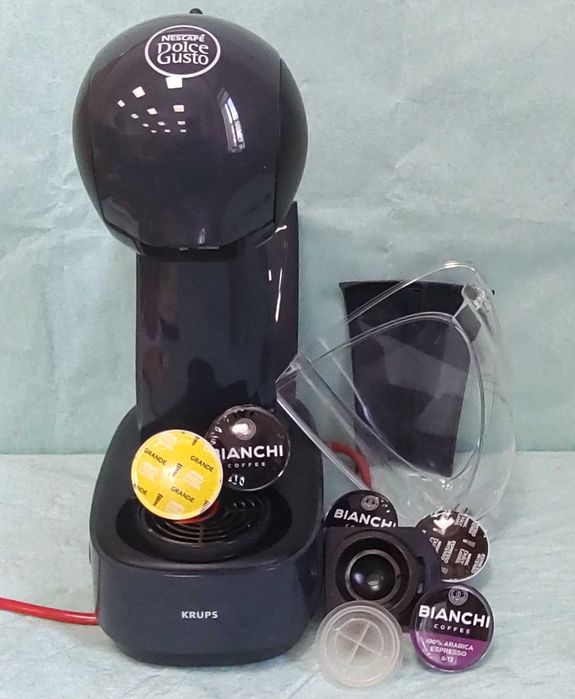 Кафемашина с гаранция 1 година NESCAFÉ® Dolce Gusto Krups Infinissima.Black