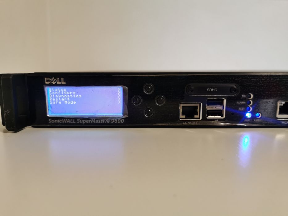 Dell SonicWall SuperMassive 9600 Firewall 4x10GbE SFP+ 1RK28-0A8
https