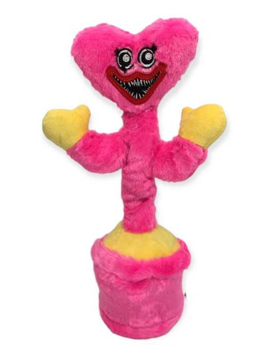 Танцуващ кактус/Хъги Лъги Кисси Мисси USB зареждане ПЕЕ СВЕТИ ГОВОРИ