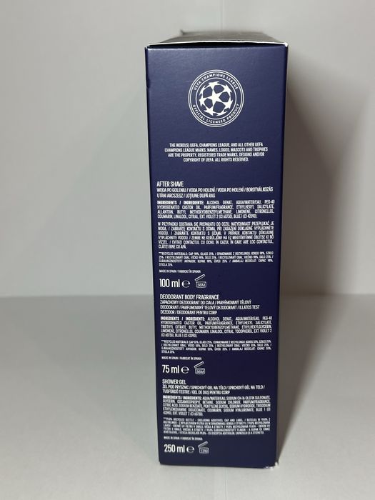 Set Cadou Adidas UEFA Champions League GOAL - 4 produse (Sigilat)